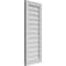 Ekena Millwork Vertical Surface Mount PVC Gable Vnt: Non-Functional, w/2"W x 1-1/2"H, Brickmould Frame, 14"W x 36"H GVPVE14X3602SN - alternate 3